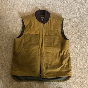 Filson Insulated Tincloth Work Vest.